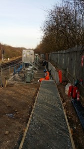 New footpath provides safe access to the power modules.
